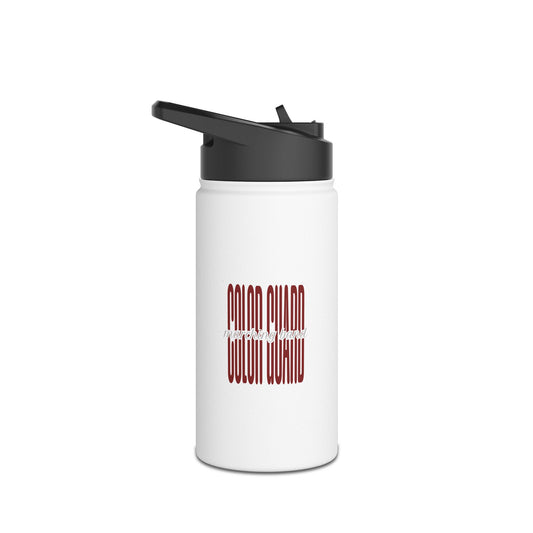 Marching Band Color Guard Stainless Steel Water Bottle, Standard Lid