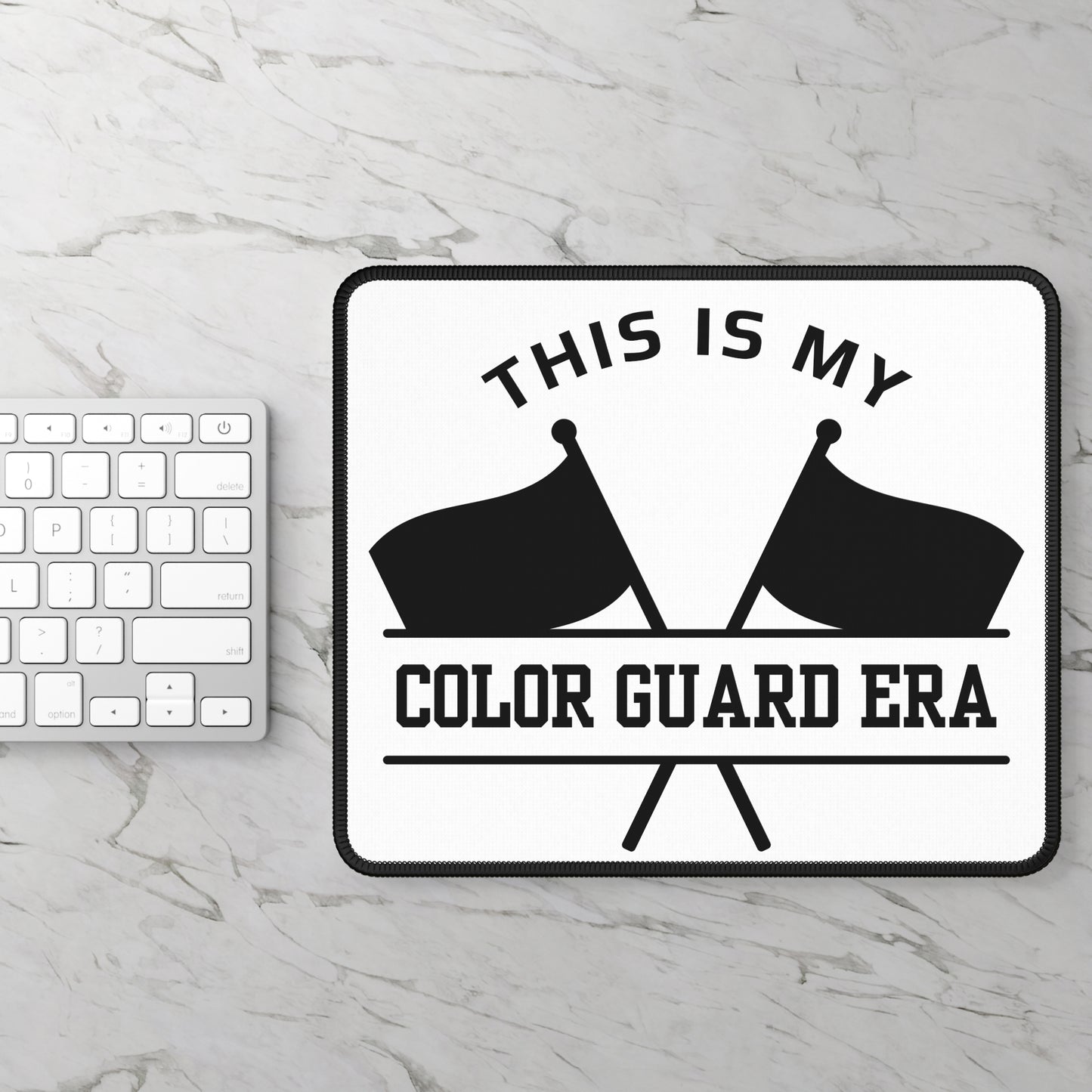 This is my Color Guard Era If Taylor was in Marching Band Gaming Mouse Pad