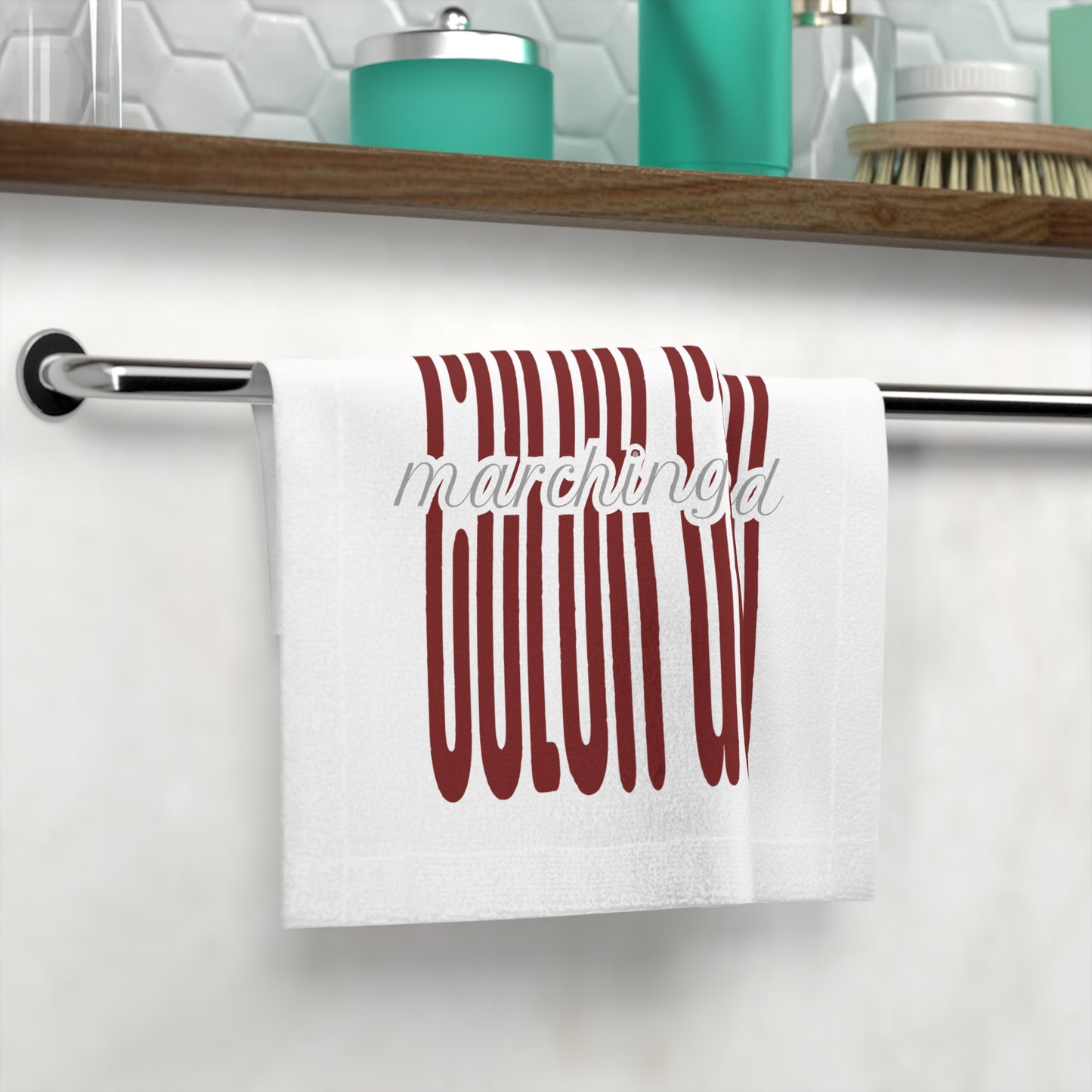 Marching Band Color Guard Face Towel