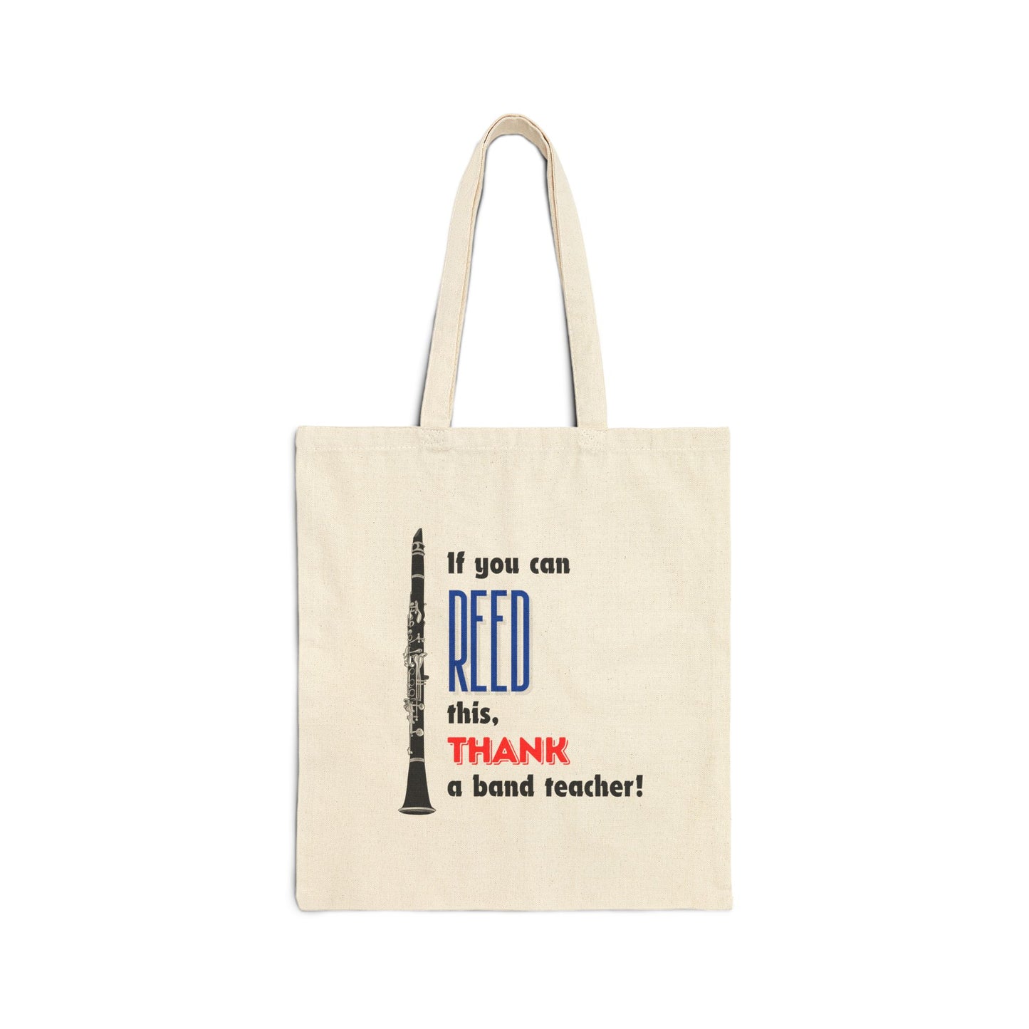 Cotton Canvas Tote Bag