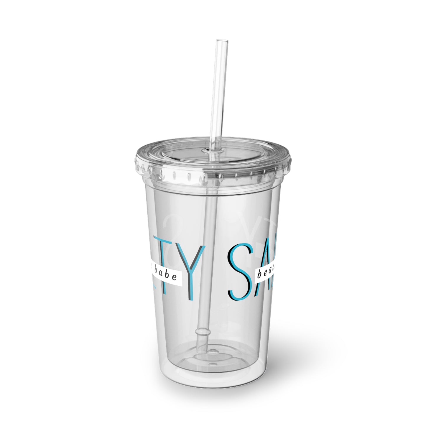 Salty Beach Babe Suave Acrylic Cup