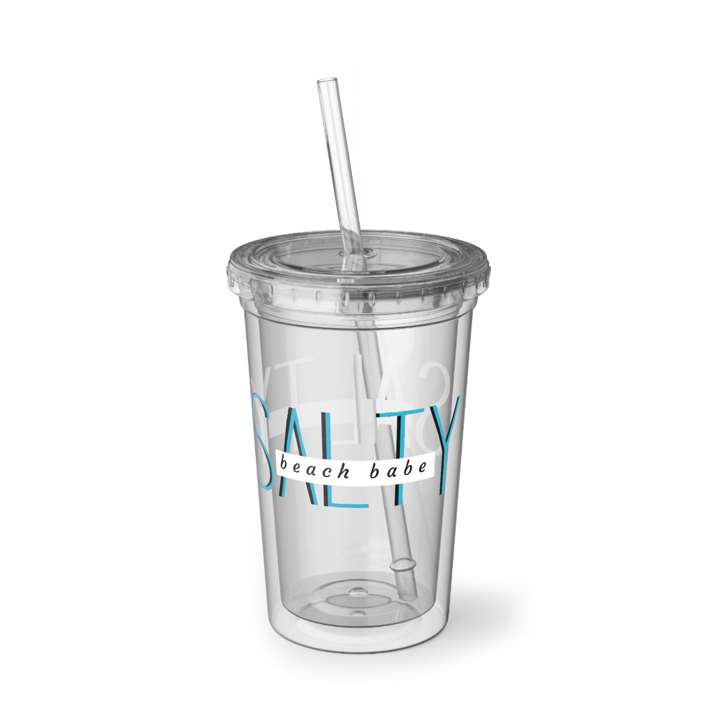 Salty Beach Babe Suave Acrylic Cup