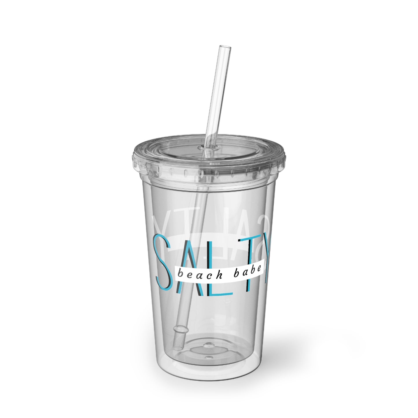 Salty Beach Babe Suave Acrylic Cup