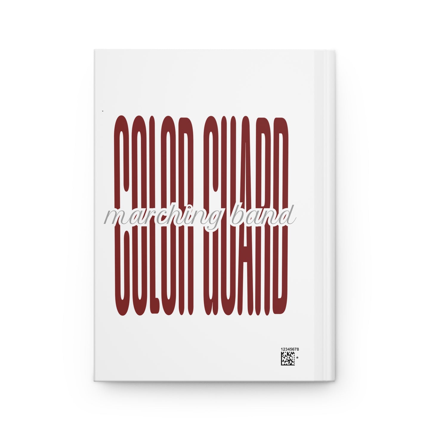 Marching Band Color Guard Hardcover Journal Matte