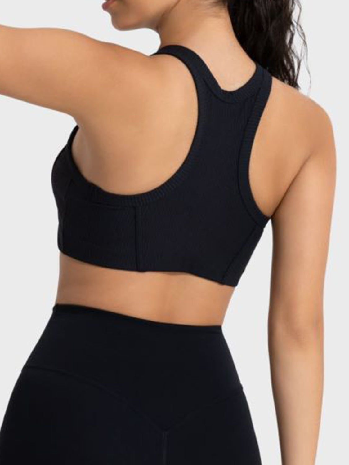 Millennia Wide Strap Cropped Sport Tank