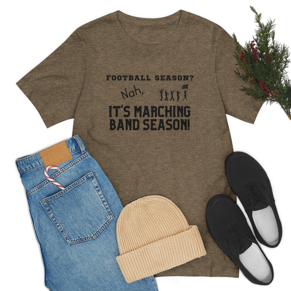 Football Season? Nah, it's Marching Band Season Tee S-3XL