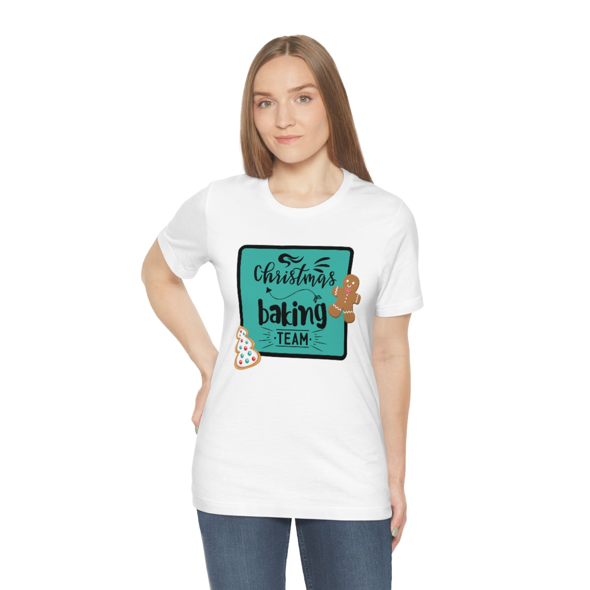 Christmas Baking Team Unisex Jersey Short Sleeve Tee S-3XL