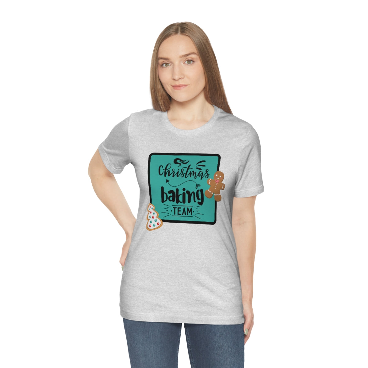 Christmas Baking Team Unisex Jersey Short Sleeve Tee S-3XL