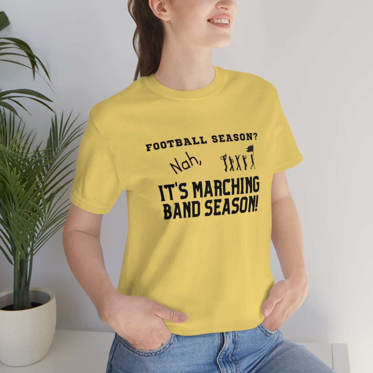 Football Season? Nah, it's Marching Band Season Tee S-3XL