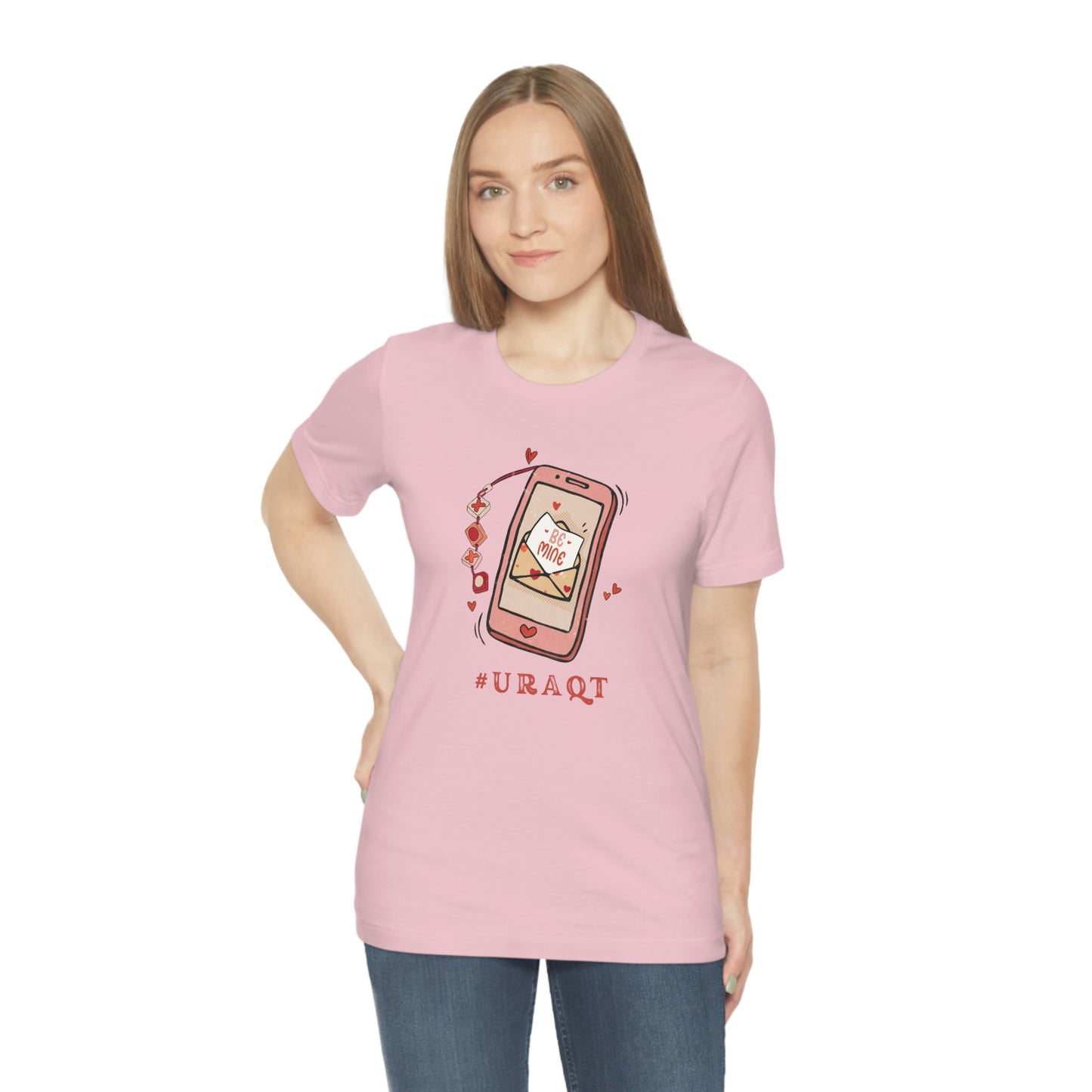 #URAQT Be Mine Valentine You are a Cutie Unisex Jersey Short Sleeve Tee Small-3XL