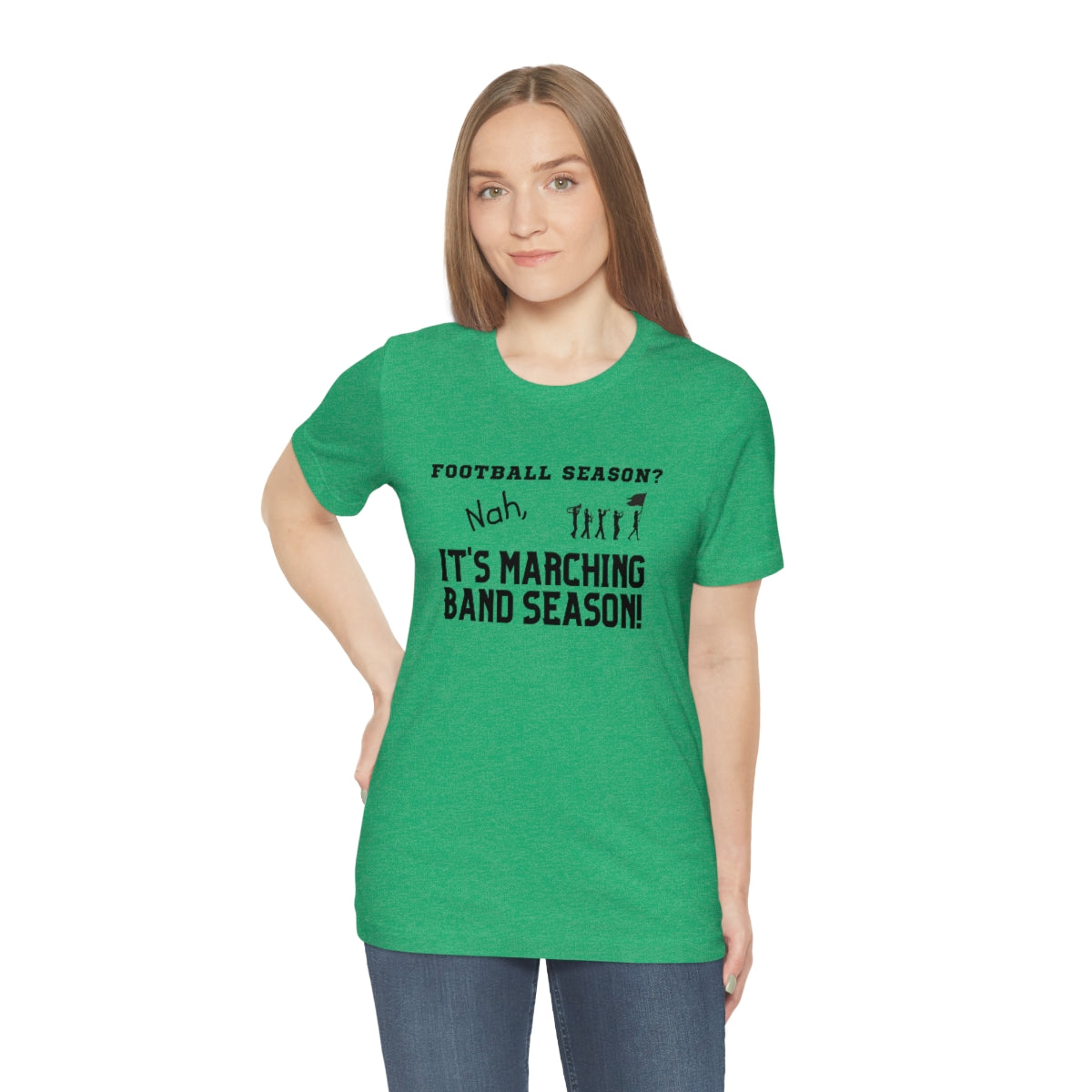 Football Season? Nah, it's Marching Band Season Tee S-3XL