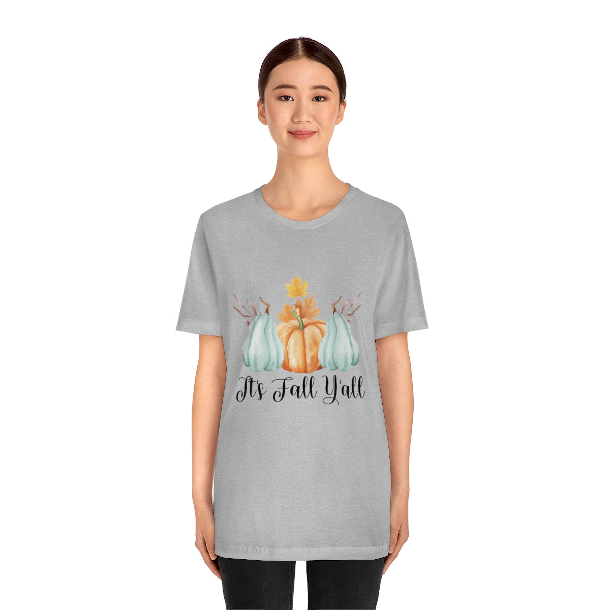 It's Fall Y'all Pumpkin Gourd Unisex Jersey Short Sleeve Tee XS-4XL